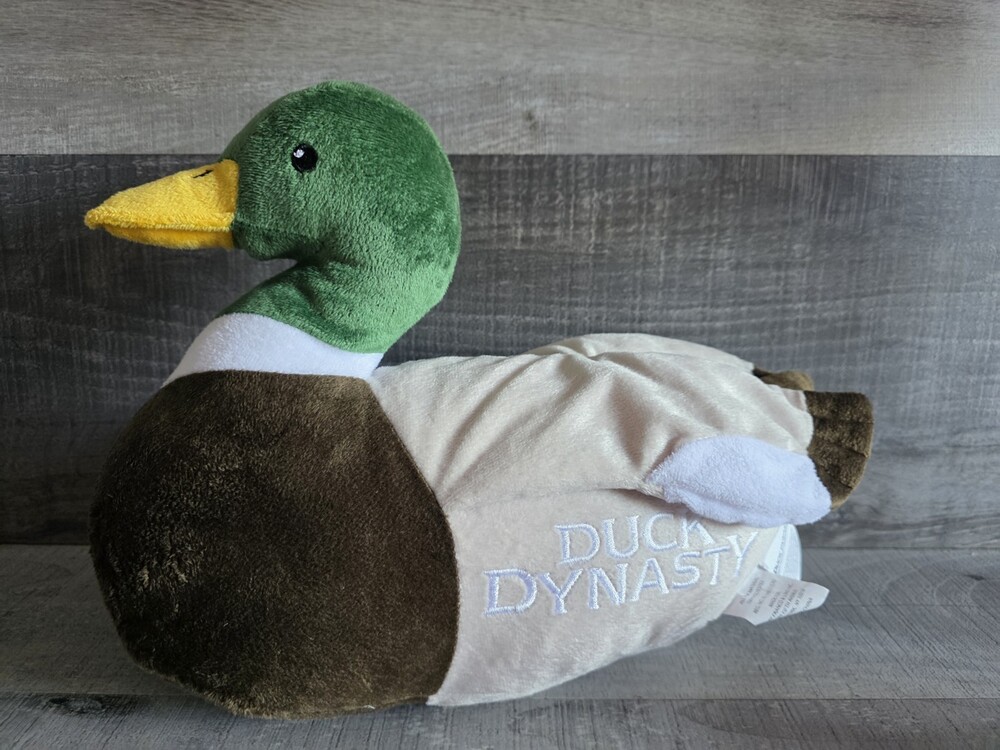15" A&E Duck Dynasty Plush Mallard Duck Stuffed Animal Pillow Hunting b273